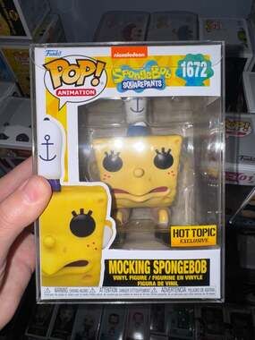 Funko Pop! Animation Mocking SpongeBob Squarepants 1672 Hot Topic Exclusive